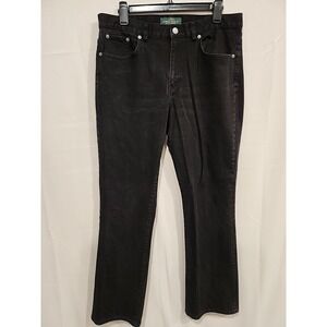 Lauren Ralph Lauren Jeans‎ Women's Size 12 Black, 5 Pocket, Classic Bootcut